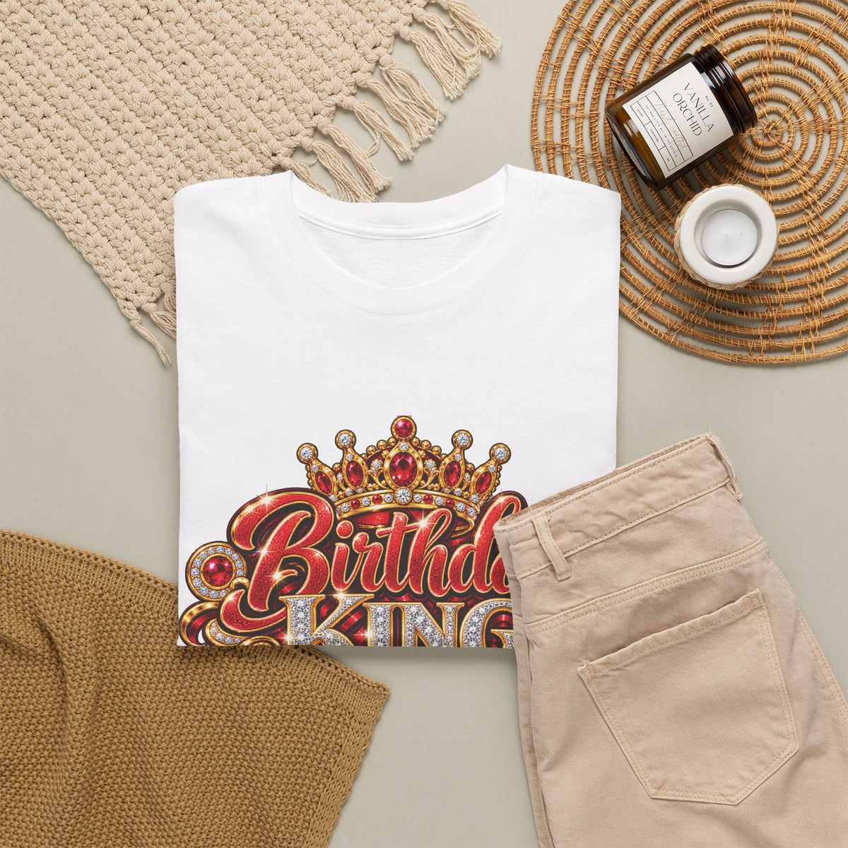 Birthday King Graphic T-Shirt