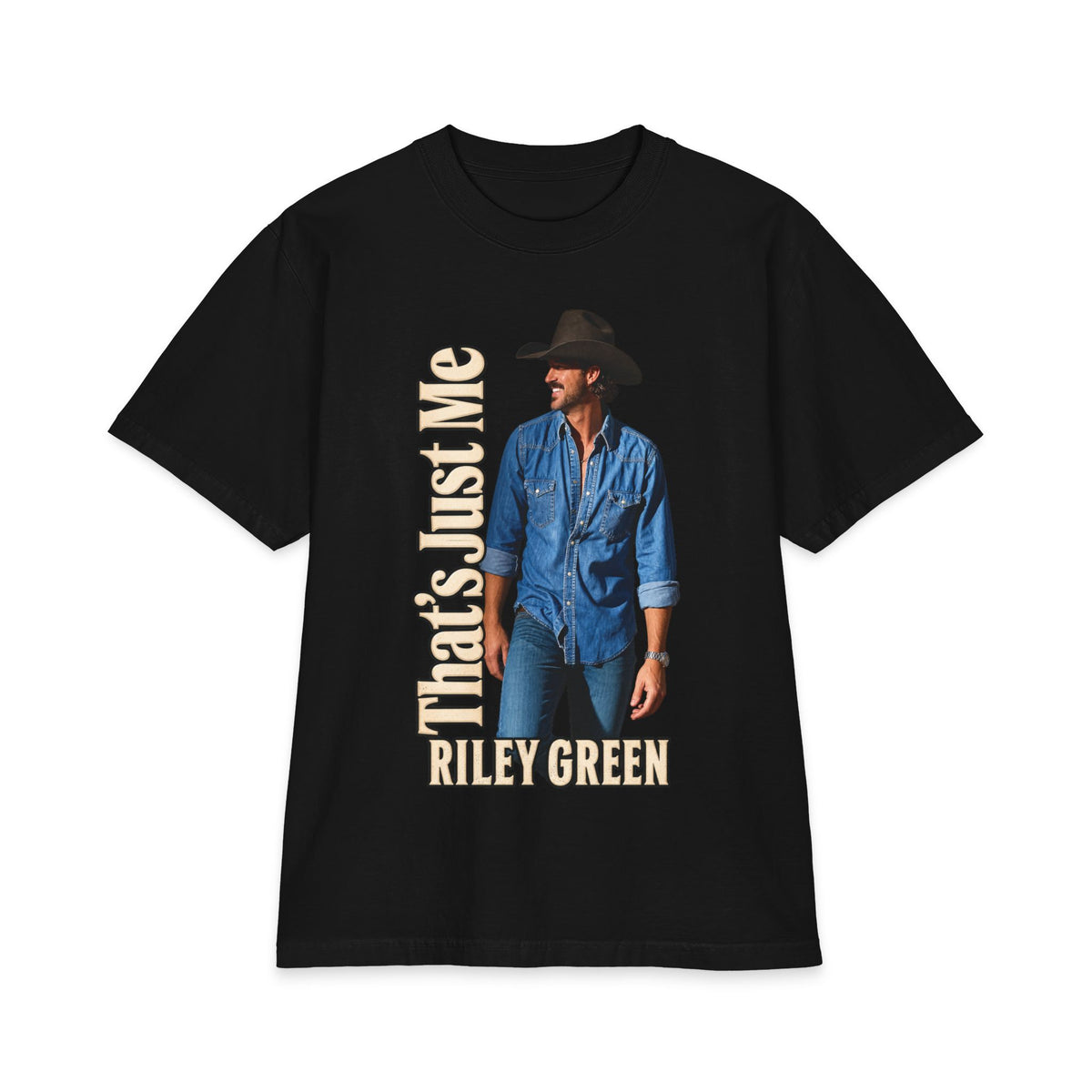 That's Just Me Green Riley TShirt | Country Music Cowboy Tee