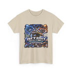 Detroit Skyline Collage Tee | Motor City Vintage Graphic T-Shirt