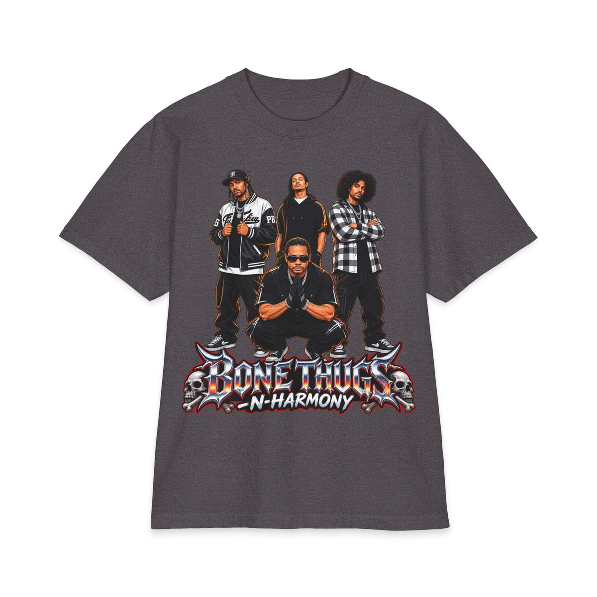 Boy Band Photo Graphic T-Shirt | Vintage Hip Hop Group Tee