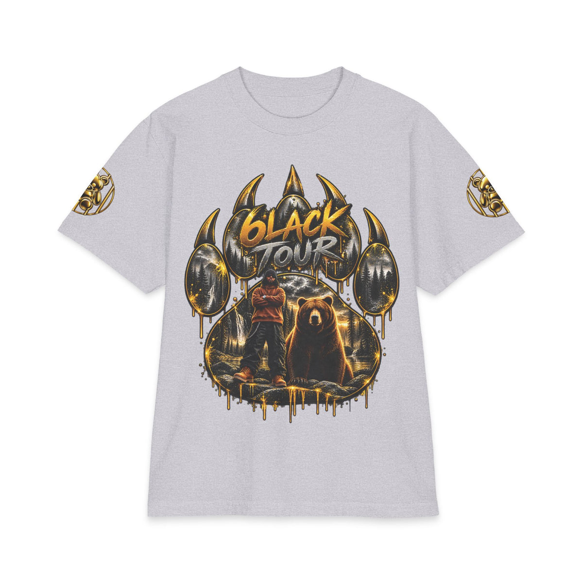 10 Years of 6lack Tour T-Shirt | Bear Forest Concert Tee