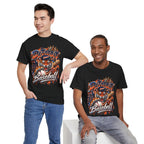 Detroit Tigers Tiger Baseball Tee | Vintage Mascot Detroit Baseball Shirt