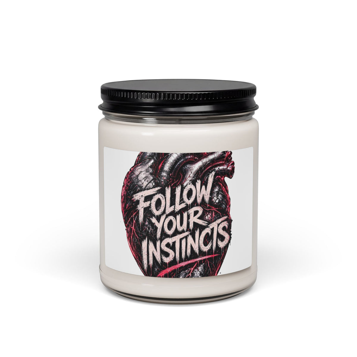 Anatomic Heart Follow Your Instincts Candle | Scented Soy 9oz
