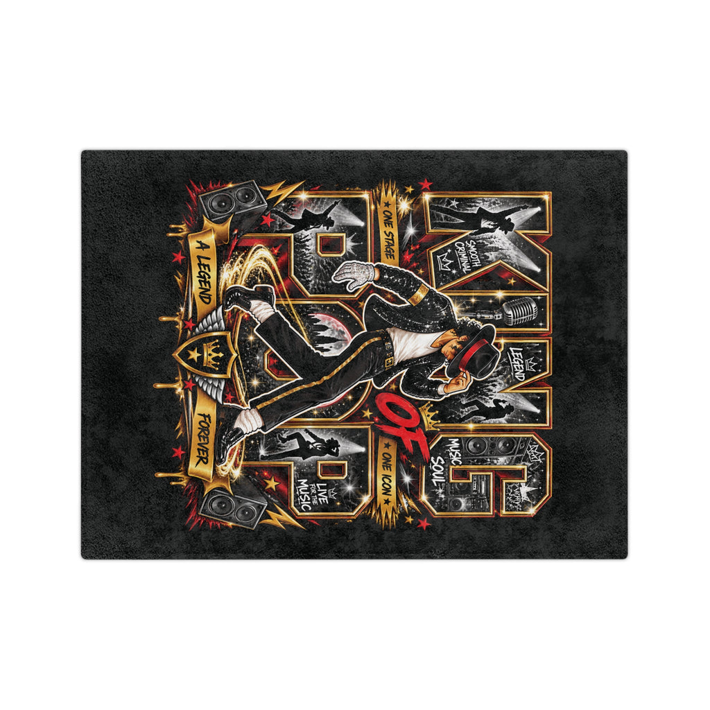 King of Pop Michael Jackson Dance Velvet Blanket | Music Legend Throw