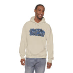 Detroit Graffiti Style Hoodie | City Skyline Street Art Pullover