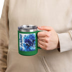 Blue Football Helmet Lions mug | 15oz Tumbler