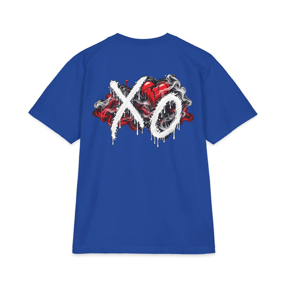 XO Heart Graphic T-Shirt | Weeknd Style Music Portrait Tee