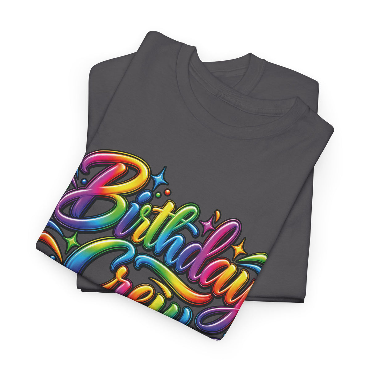Birthday Crew Colorful Celebration T-Shirt