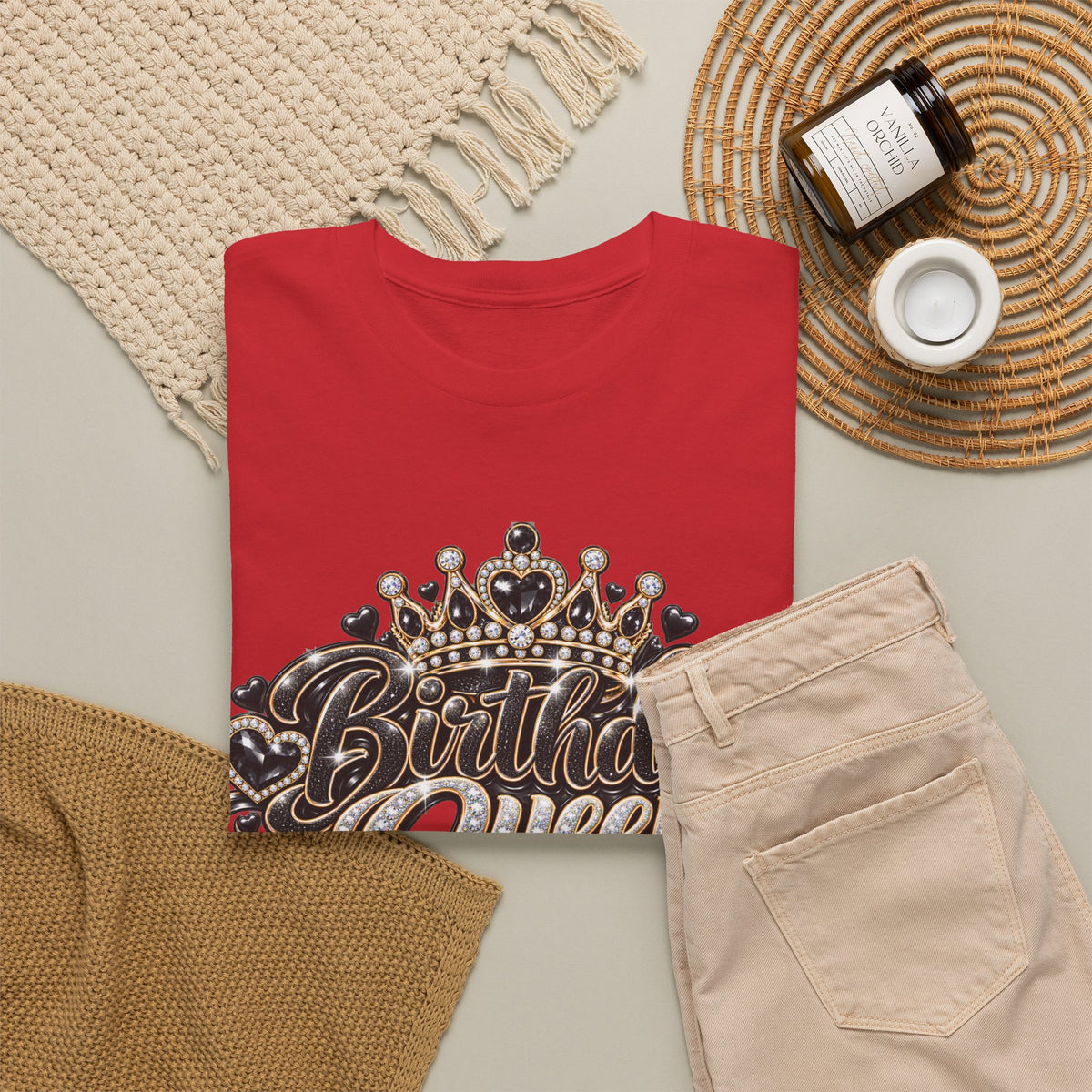 Birthday Queen Crown T-Shirt