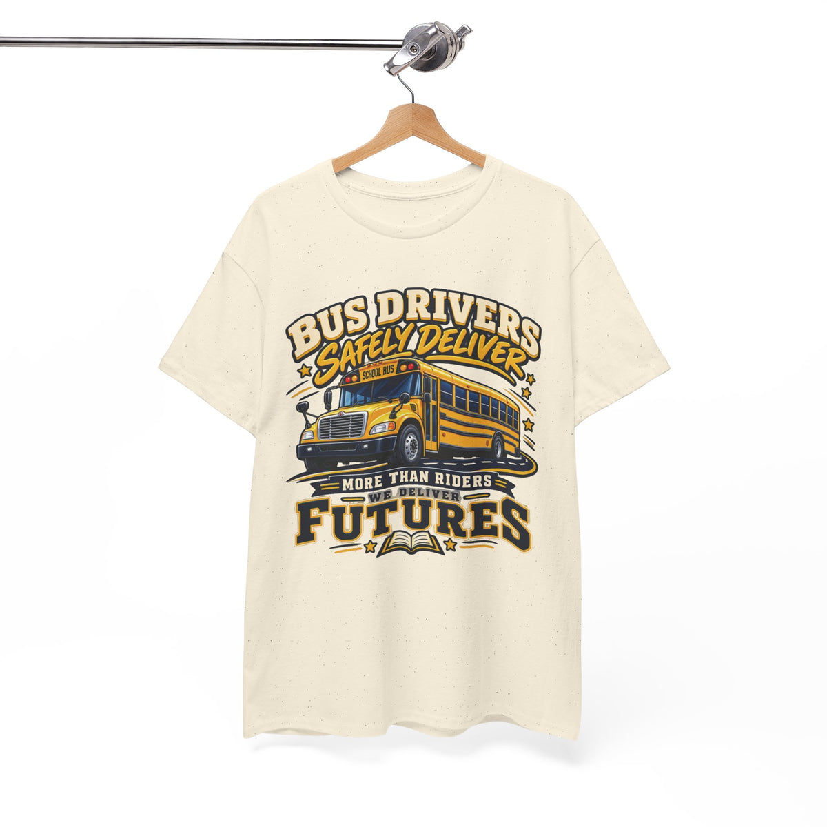Bus Drivers Safely Deliver Futures Graphic T-Shirt