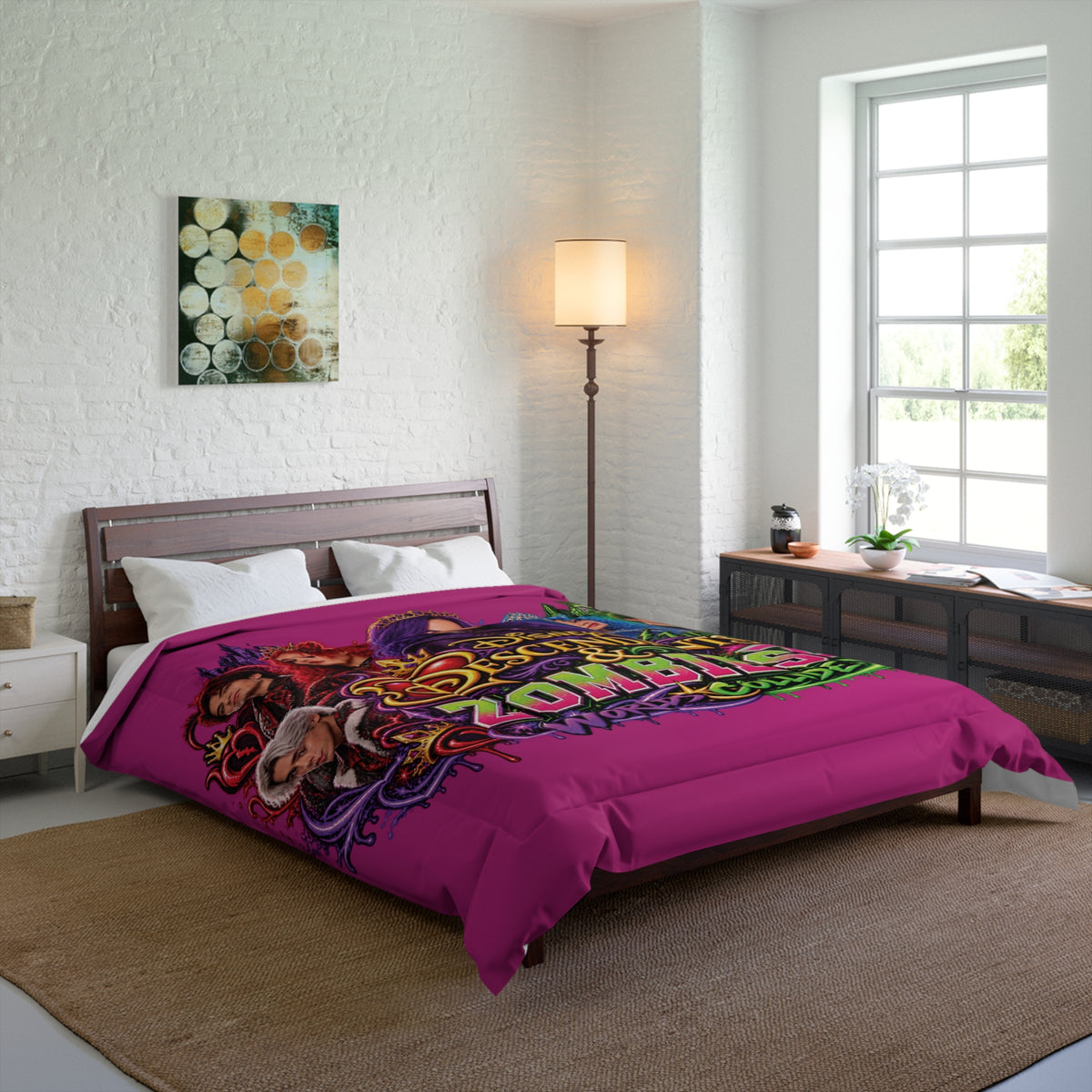 Descendants Zombies World Collide Comforter