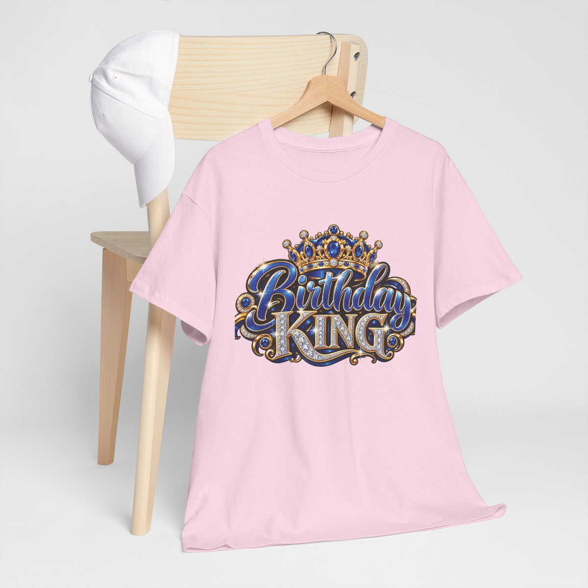 Birthday King Crown Graphic T-Shirt
