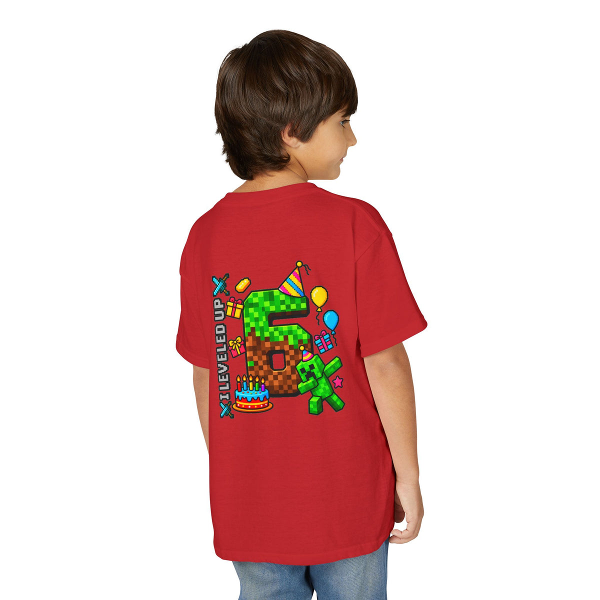 Bruh It’s My Birthday Youth T-Shirt – Pixel Gaming Birthday Shirt