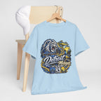 Detroit Michigan Lion Cityscape Graphic T-Shirt