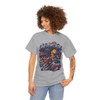 Motorcade Illustration Tee | Urban Car Parade Graphic T-Shirt