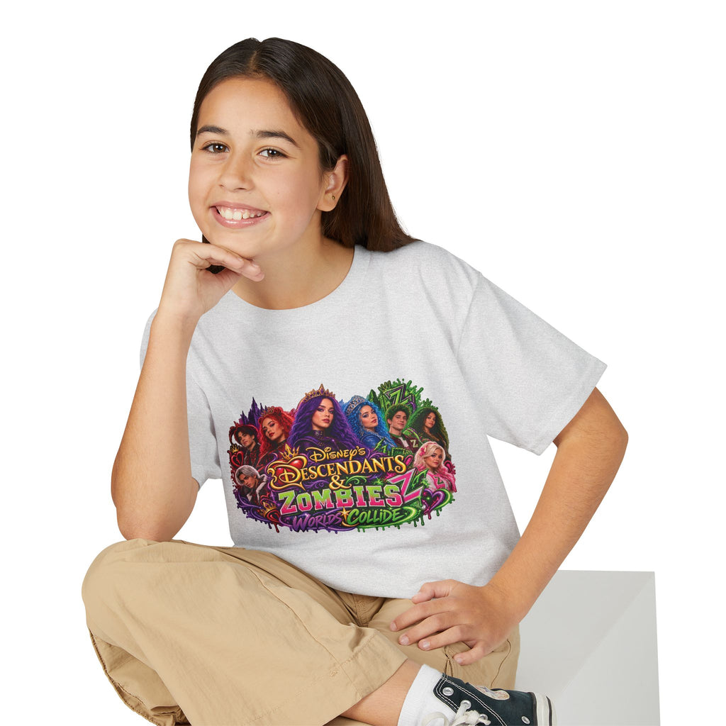 Descendants Zombies Collide graphic T-Shirt | Youth Tee