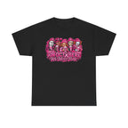Halloween Horror Icons in Pink Tee | October We Wear Pink T-Shirt