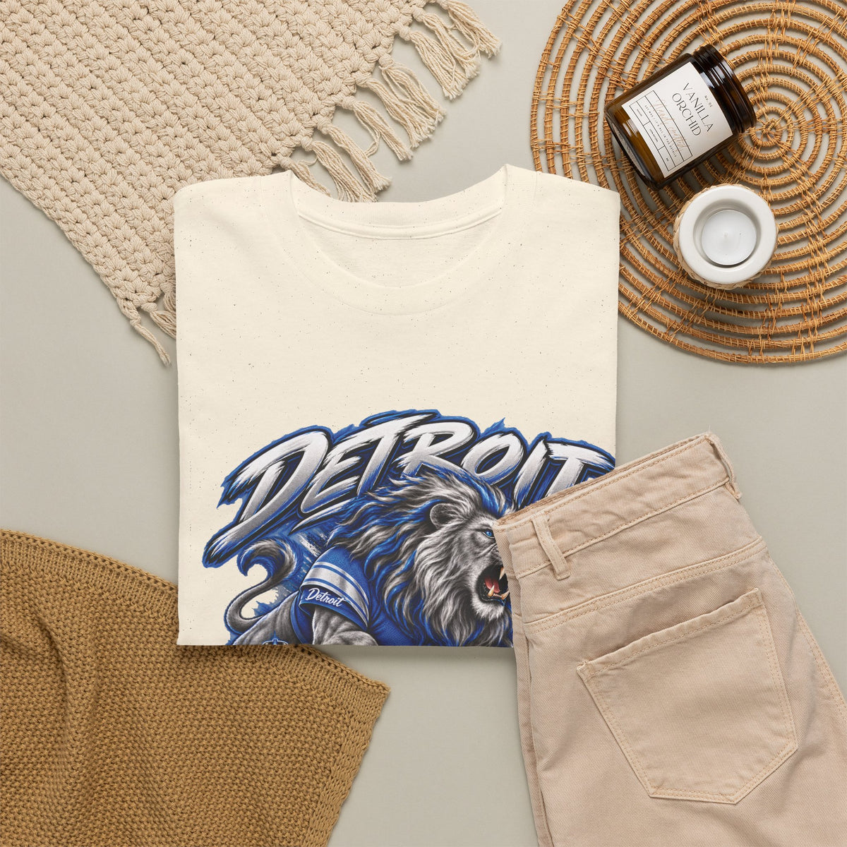 Detroit Game Day Lions Football T-Shirt