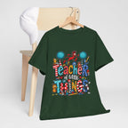 Teacher of Little Things T-Shirt | Colorful Dr. Seuss Style Kids Classroom Tee
