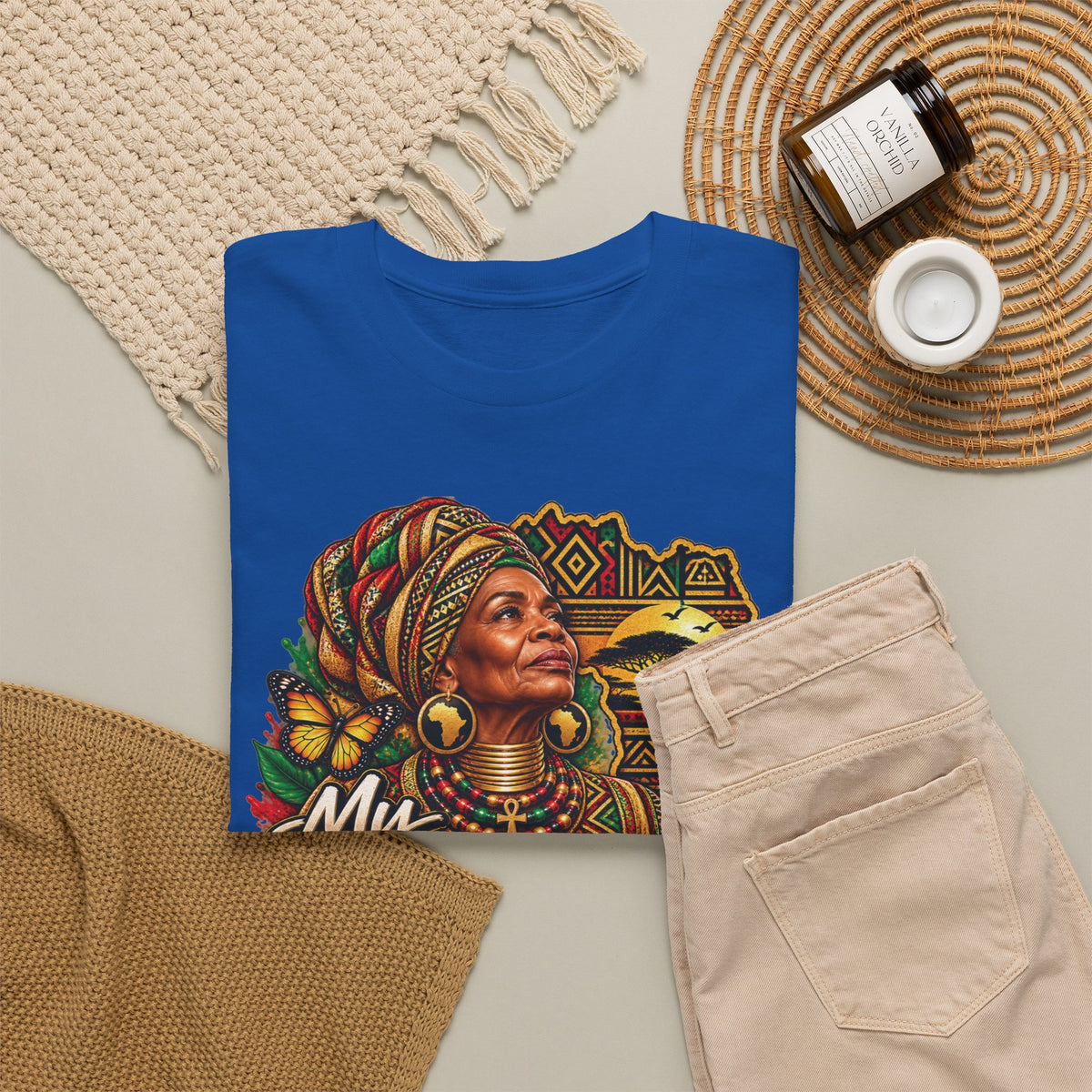 My Ancestors Crawled So I Could Stride T-Shirt | Afrocentric Heritage Pride Tee