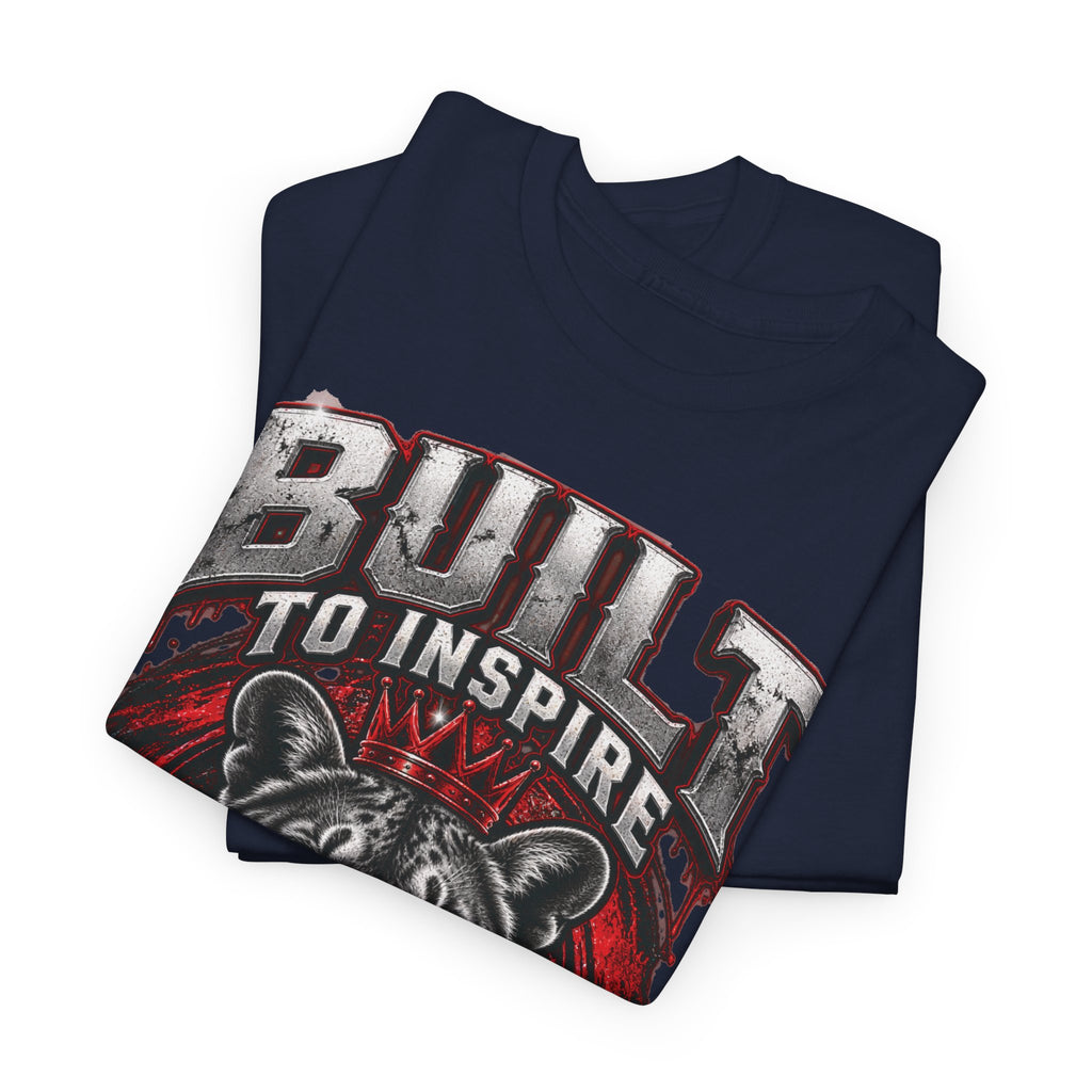 Built to Inspire His Purpose Couples Tiger Graphic T-Shirt
