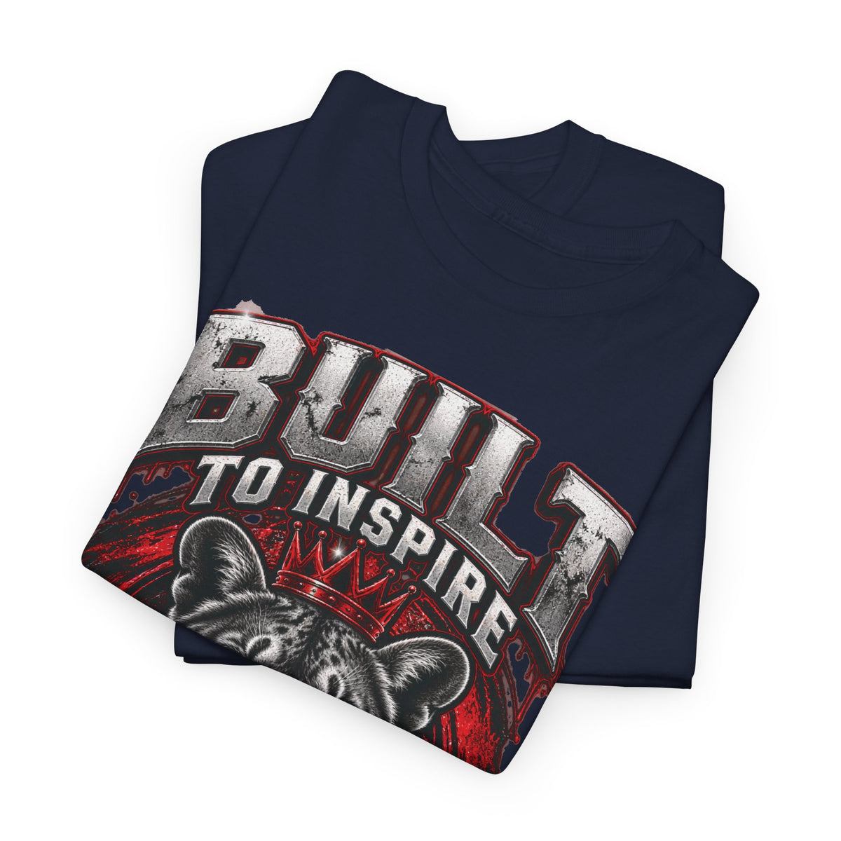 Built to Inspire His Purpose Couples Tiger Graphic T-Shirt