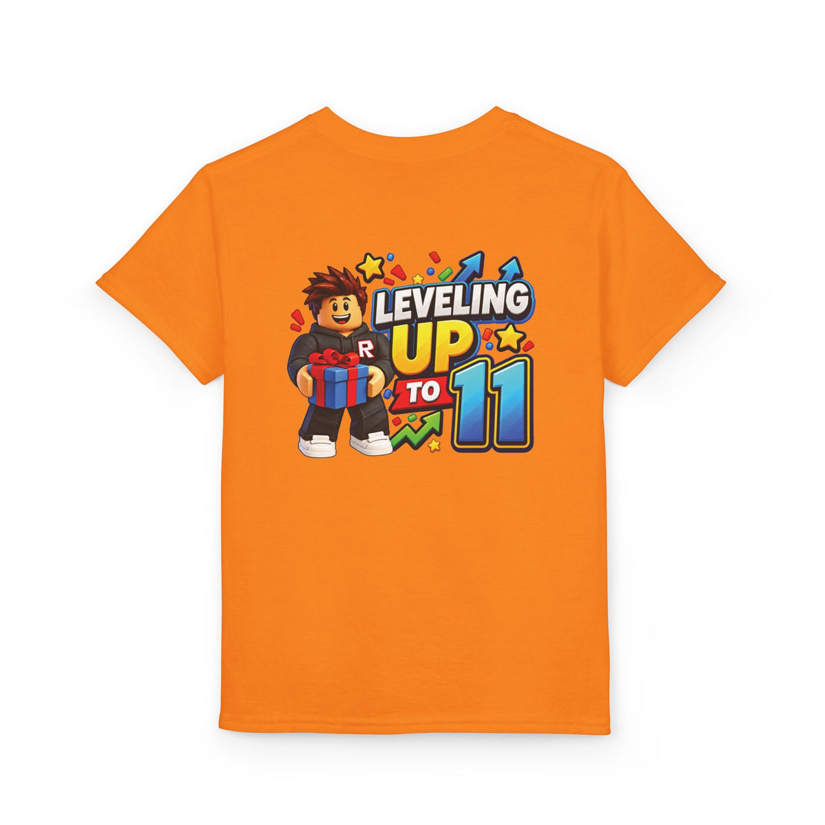 Roblox Birthday Leveling Up to 11 Youth T-Shirt