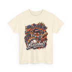 Detroit Tigers Tiger Baseball Tee | Vintage Mascot Detroit Baseball Shirt