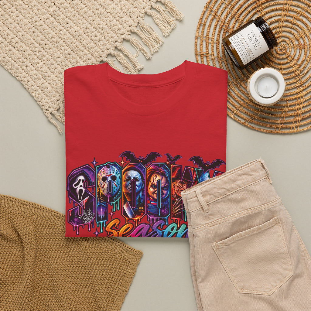 Horror Mask Graffiti Tee | Spooky Season Halloween Slasher Skull Vampire Werewolf