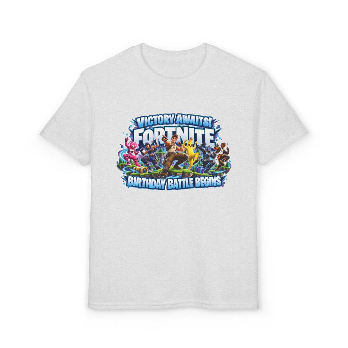 Fortnite Victory Awaits Birthday Battle Youth T-Shirt