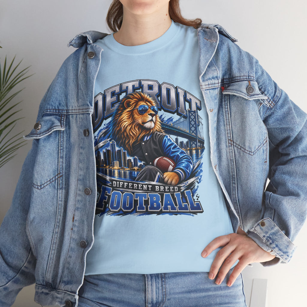 Detroit Lions Football Graphic T-Shirt
