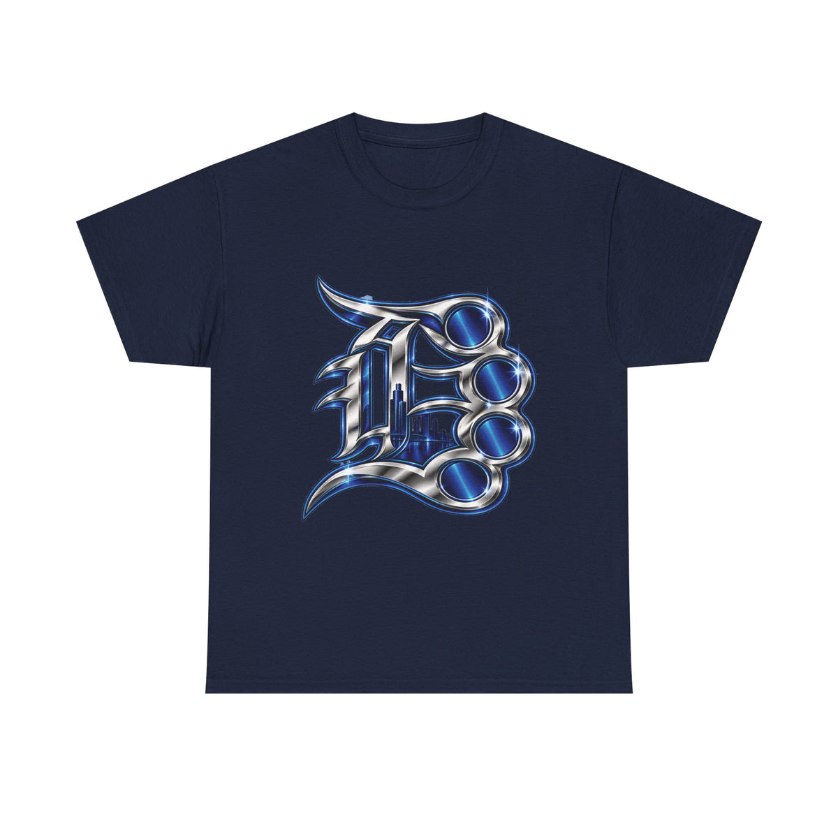 Detroit Brass Knuckles graphic tee | 313 Skyline Drip T-Shirt