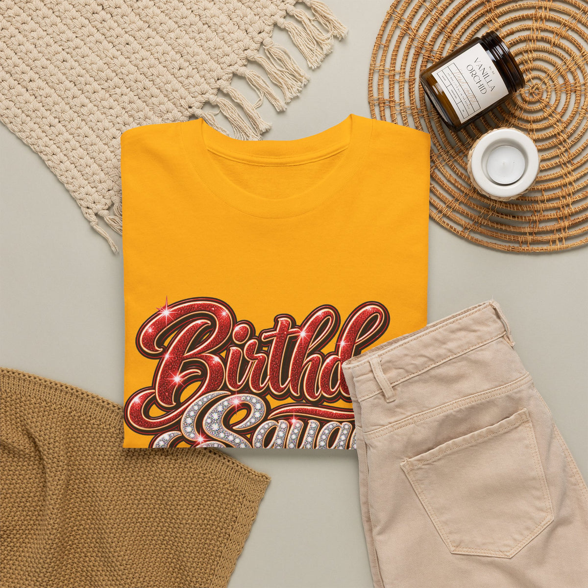 Birthday Squad Graphic T-Shirt