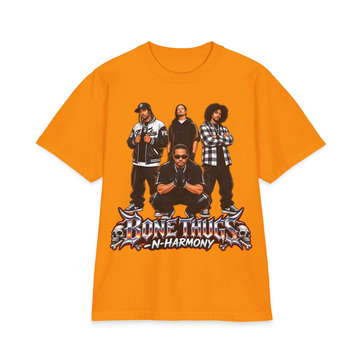 Boy Band Photo Graphic T-Shirt | Vintage Hip Hop Group Tee