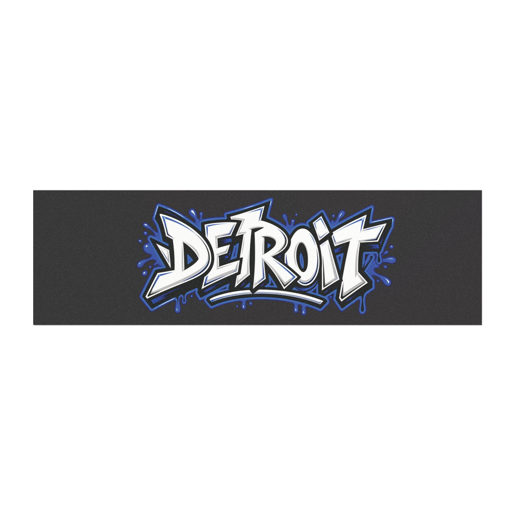 Detroit Graffiti Script Car Magnet | City Street Art Decal