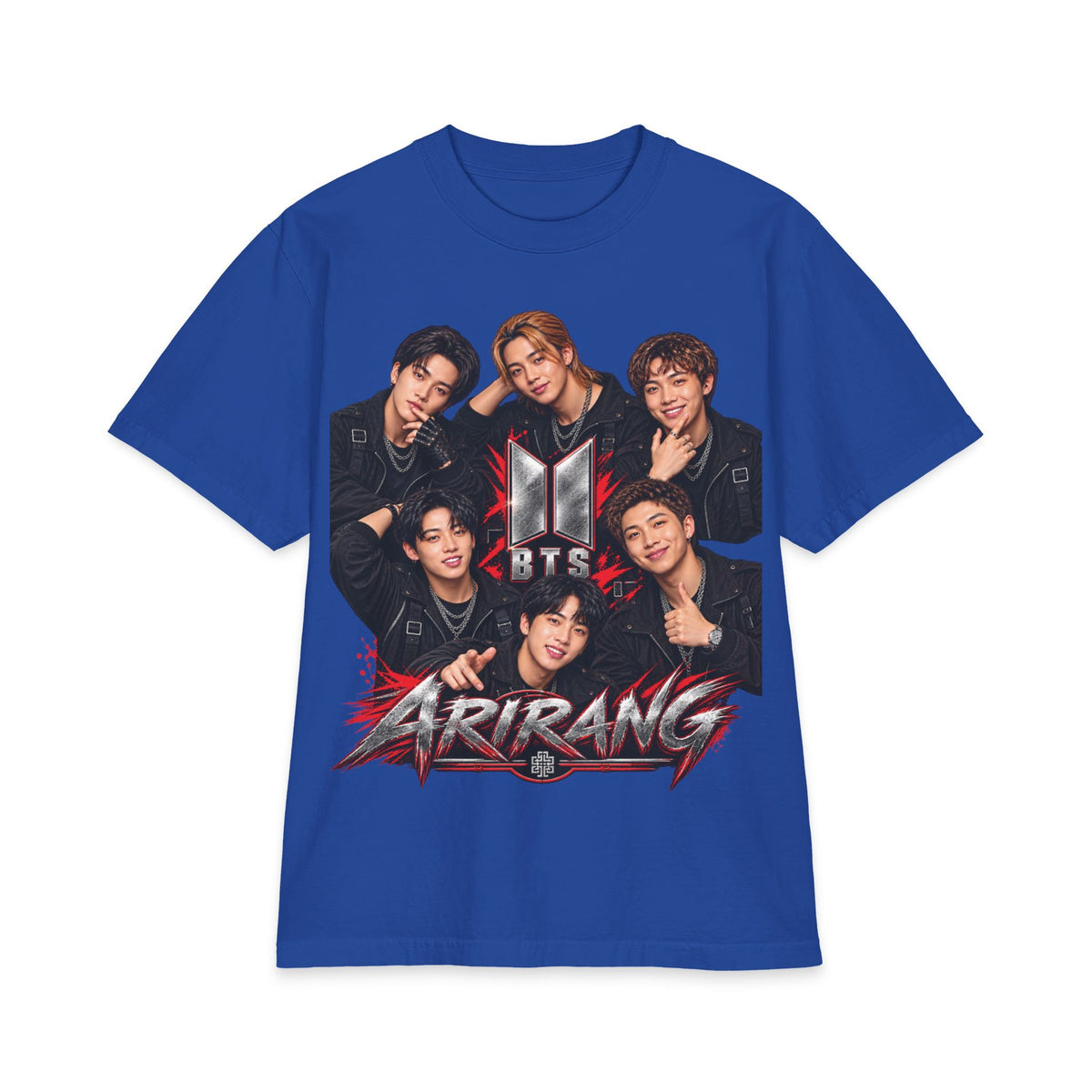BTS K-Pop Band Portrait Tee | Graphic T-Shirt