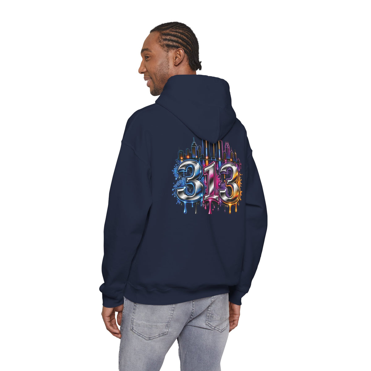 Detroit 313 City Pride Hoodie