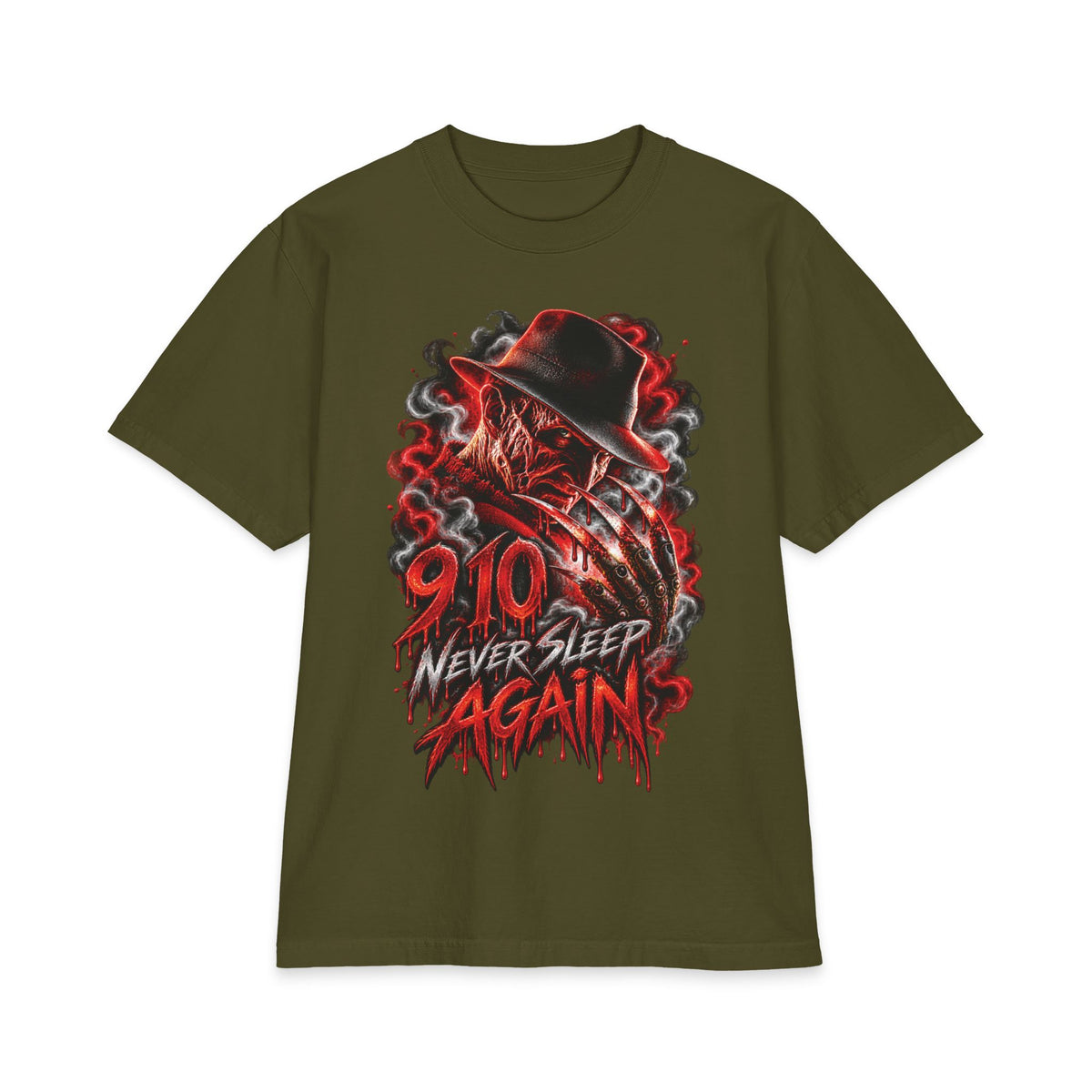 Freddy Krueger Never Sleep Again T-Shirt | Horror Movie Tee