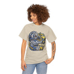 Detroit Michigan Lion Cityscape Graphic T-Shirt