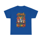 I Teach the Cutest Owls On My Branch Tee | Cute Owl Teacher Shirt, Fall Leaves