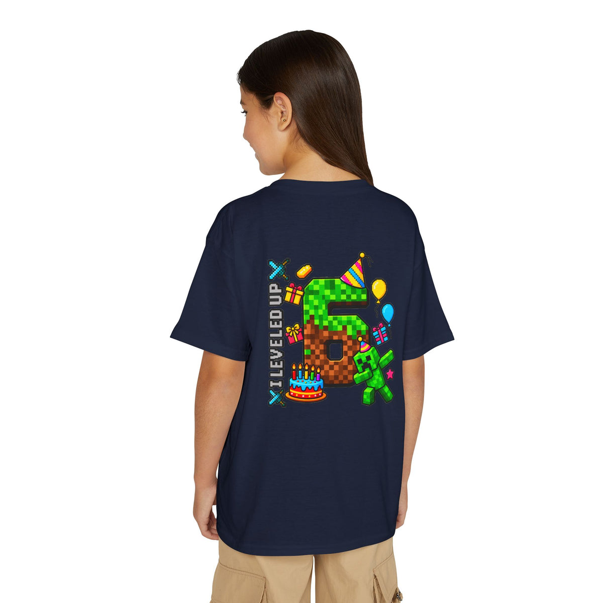 Bruh It’s My Birthday Youth T-Shirt – Pixel Gaming Birthday Shirt