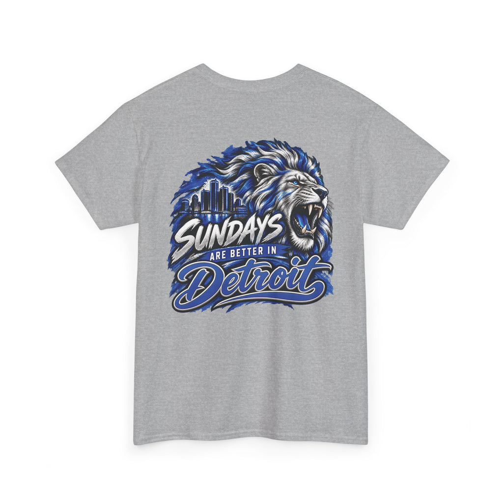 Detroit Motor City Grit & Sundays Are Better in Detroit T-Shirt