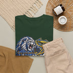 Detroit Michigan Lion Cityscape Graphic T-Shirt