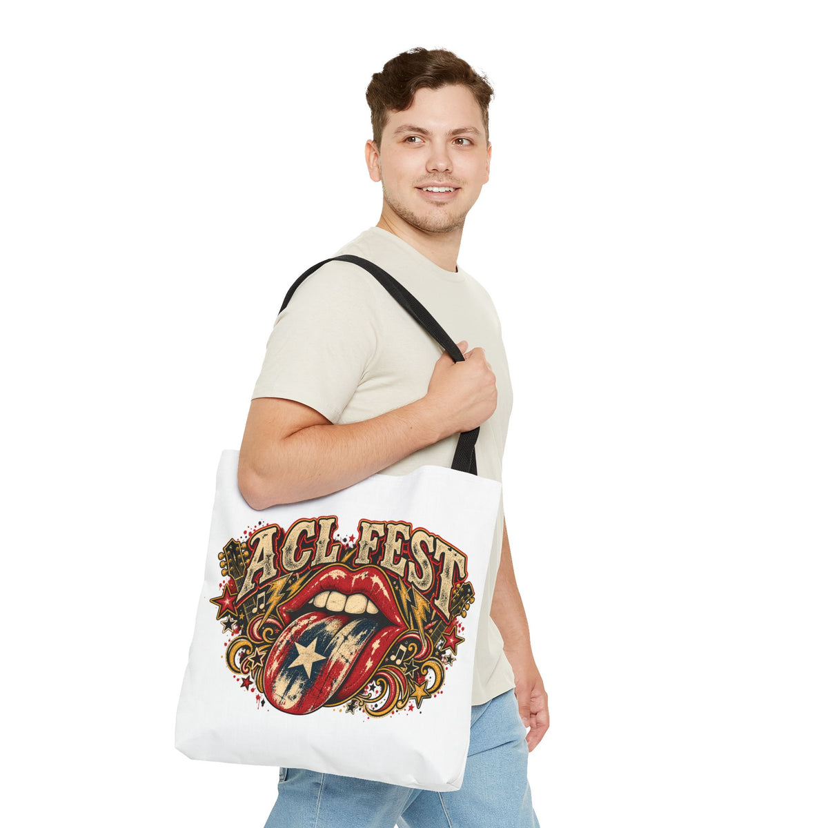 ACL Fest Poster Art Tote Bag | Music Festival AOP Tote