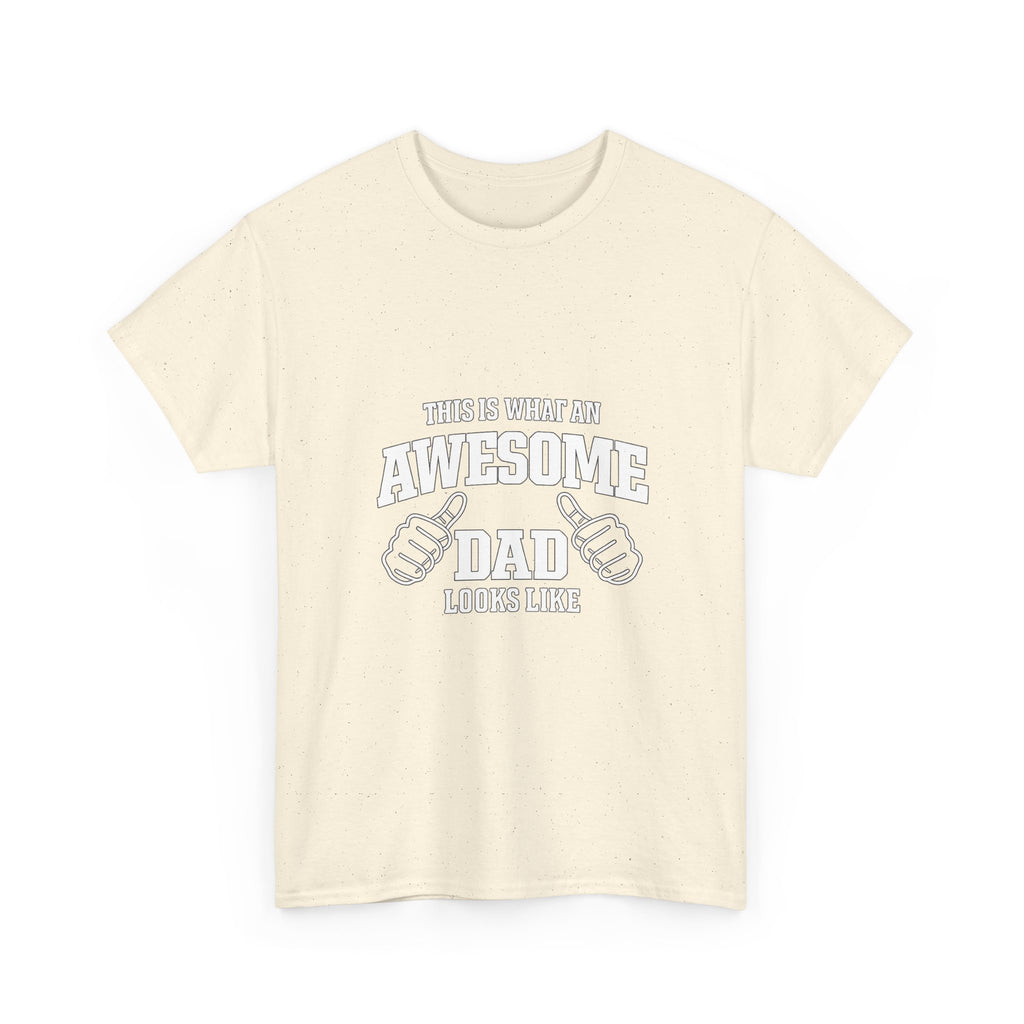 Awesome Dad T-Shirt | "This Is What An Awesome Dad Looks Like", Fathers Day Tee