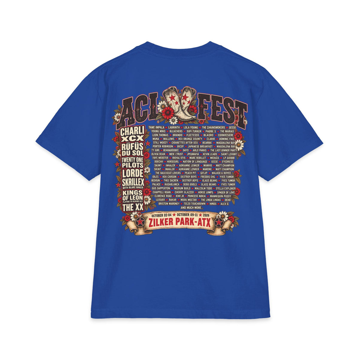 Austin City Limits Music Festival T-Shirt | Band Lineup Tee