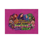 Descendants & Zombies Worlds Collide Blanket | Velveteen Microfiber