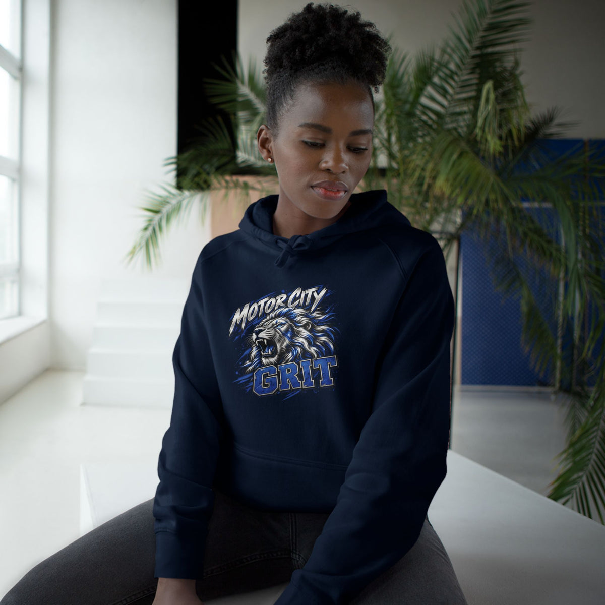 Detroit Michigan Motor City Football Spirit Hoodie