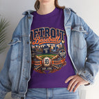 Detroit Baseball Tee | Motor City 313 Vintage Baseball Design