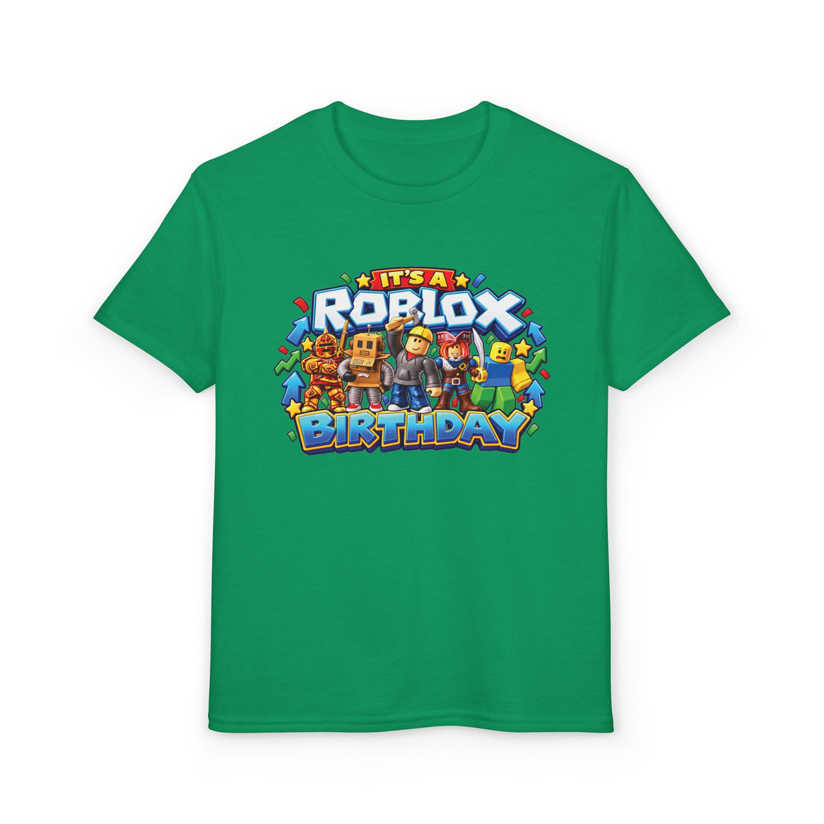 Roblox Birthday Leveling Up to 11 Youth T-Shirt